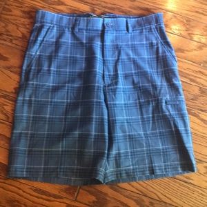 NWOT 34 Men’s Pebble Beach Plaid Golf Shorts 🏌️❤️